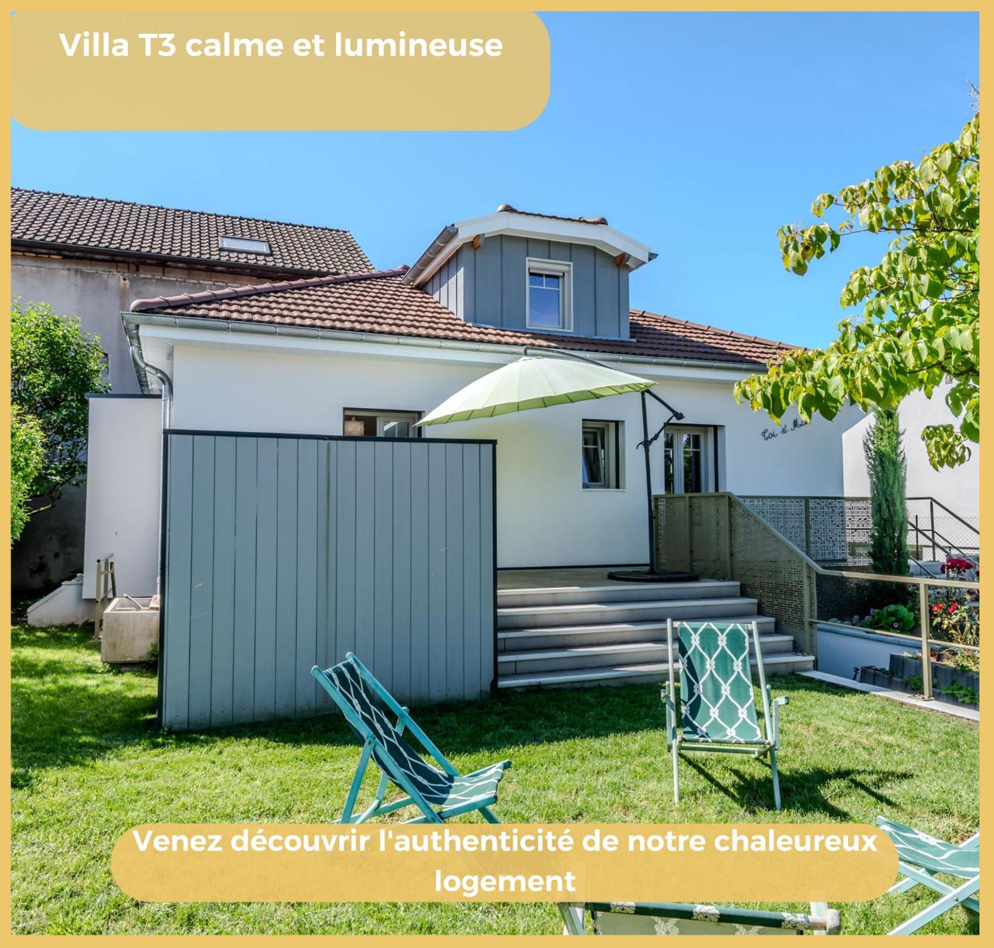 Chez Drum I Villa T3 I Thonon Εξωτερικό φωτογραφία